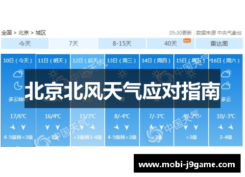北京北风天气应对指南