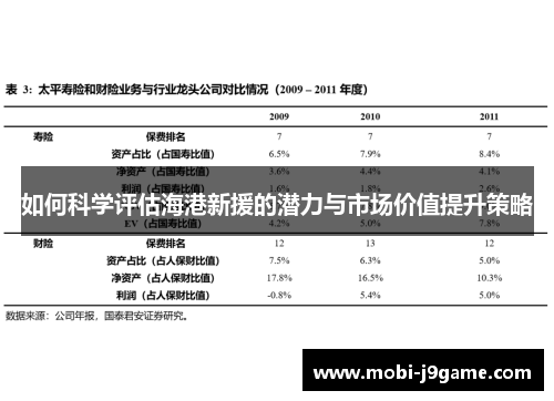如何科学评估海港新援的潜力与市场价值提升策略 如何科学评估海港新援的潜力与市场价值提升策略