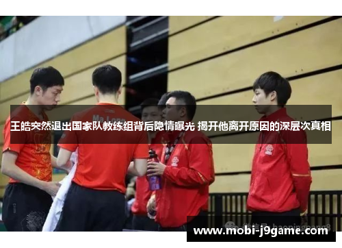 王皓突然退出国家队教练组背后隐情曝光 揭开他离开原因的深层次真相